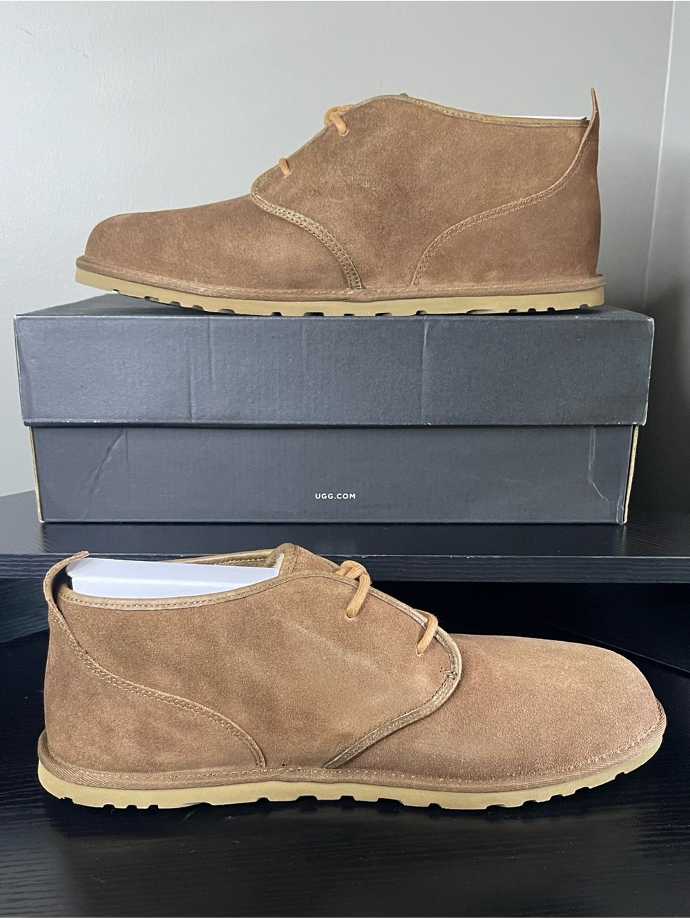 UGG Men's Brown Suede Chukka Boots